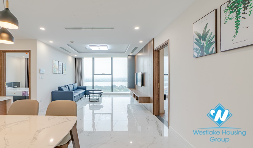 High floor three bedrooms apartment for rent in Sunshine City, Tay Ho